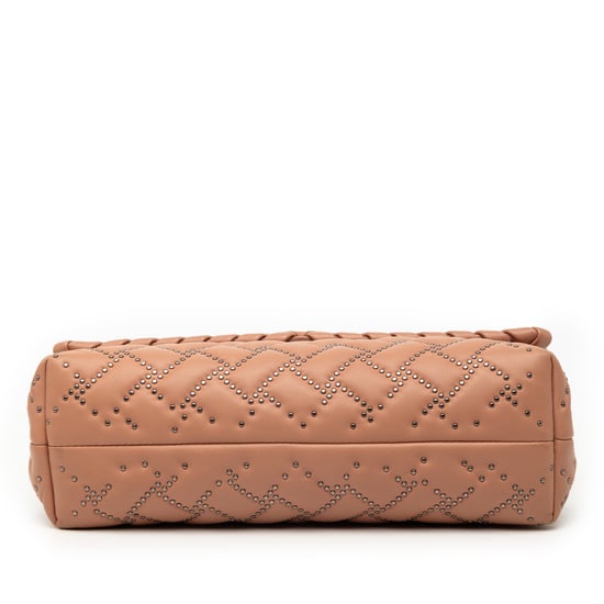 Pre-owned Small Nappa Intrecciato Studded Olimpia Shoulder Bag - Image 3
