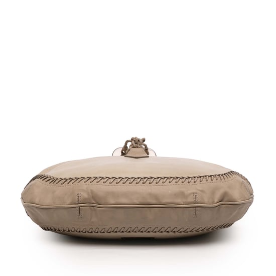 Pre-owned Leather Tassel Hobo Bag - Image 3