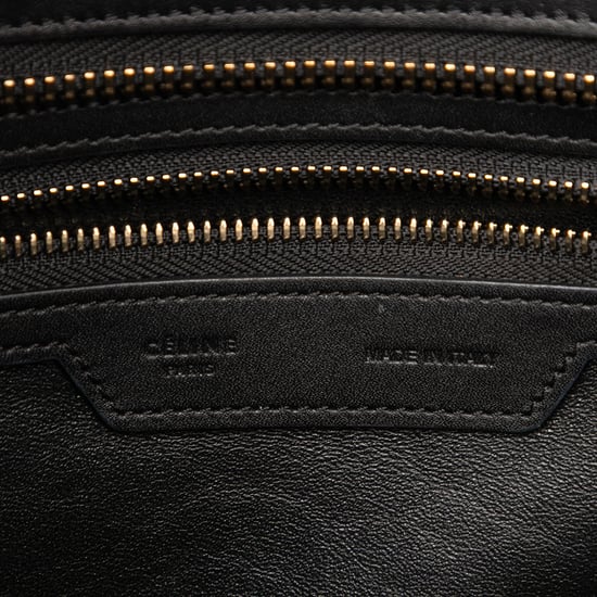 Pre-owned Micro Tricolor Leather Luggage Tote - Image 5