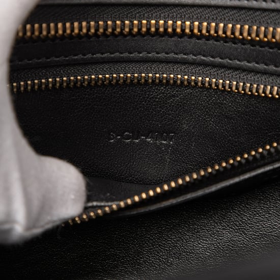 Pre-owned Micro Tricolor Leather Luggage Tote - Image 6
