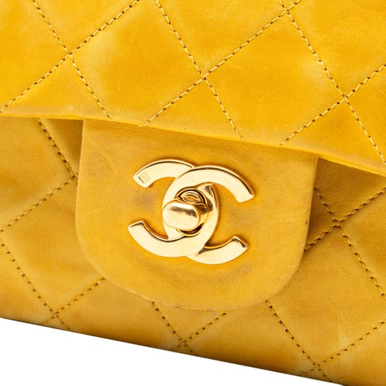Tweedehands Kleine Classic Lamsleer Dubbele Flap - Image 5