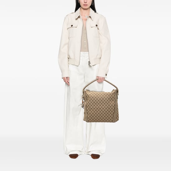 Pre-owned Large Gg Canvas Bella Shoulder Bag - Image 1