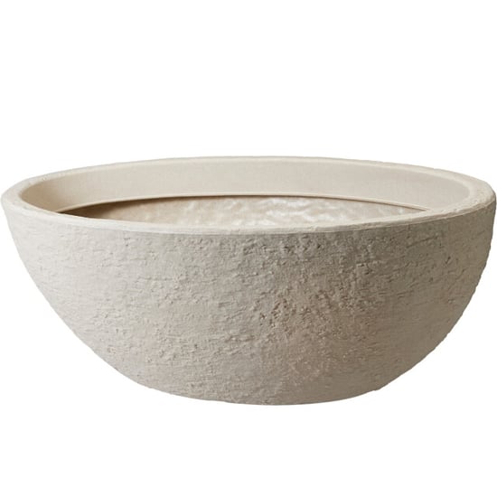4gardenz ® stone plantenbak ovaal 69x39x29 cm - - Image 1