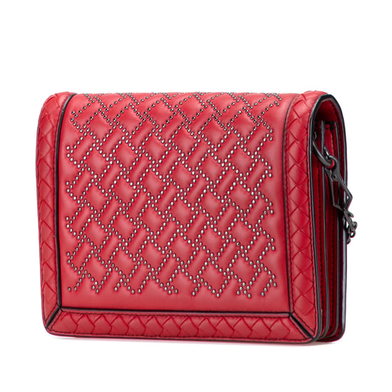 Quilted Studded Crossbody Bag - Image 2