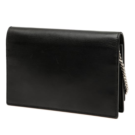 Tweedehands Kalfsleer Cloud Ster Applicatie Classic Monogram Kate Tassel Portemonnee Op Ketting - Image 2