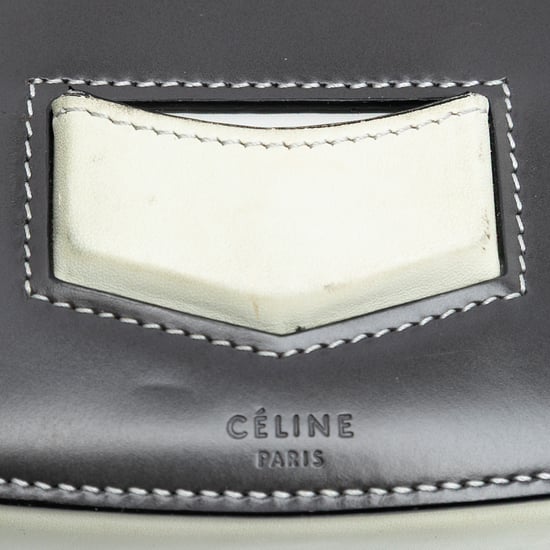 Pre-owned Small Bicolor Glazed Calfskin Trotteur Crossbody - Image 5