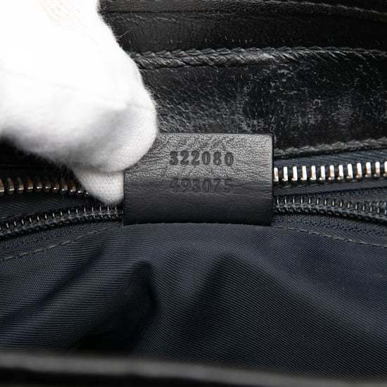 Pre-owned Guccissima Web Schoudertas - Image 6