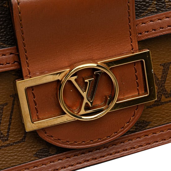 Pre-owned Monogram Reverse Dauphine Wallet On Chain - Image 6