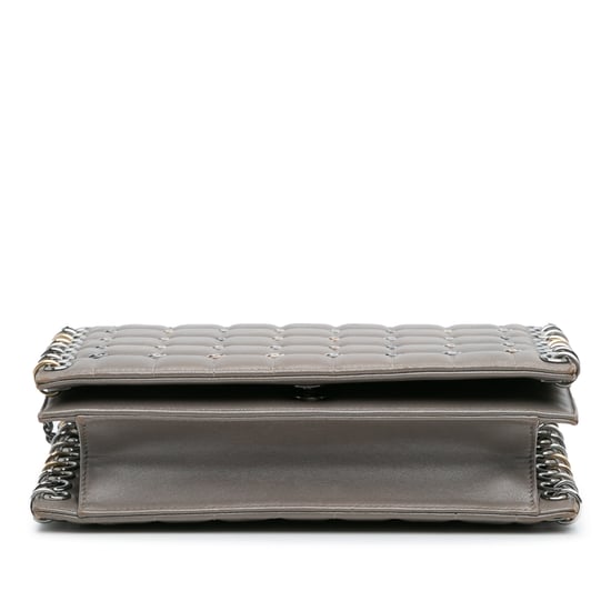Tweedehands Kleine Lamsleer Chocoladebar Cc Piercing Studden Ketting Flap - Image 3