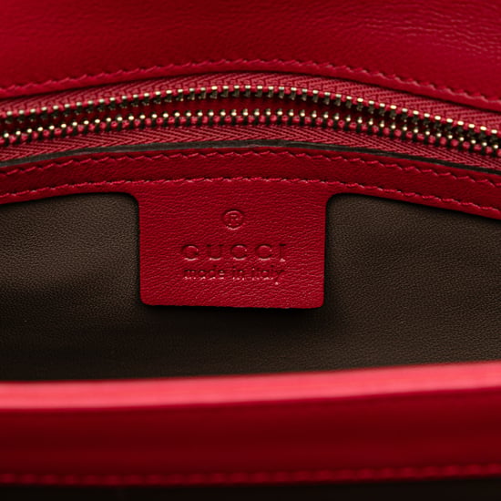 Tweedehands Medium Patent Dollar Verweven G Crossbody - Image 5