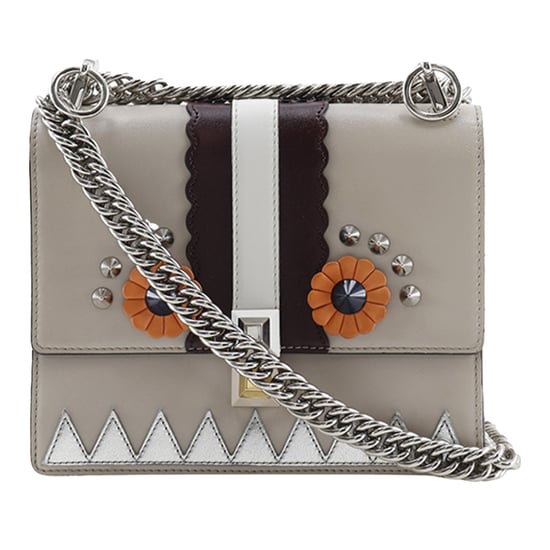 Tweedehands Vitello Liberty Lucido Catalan Kleine Spiegel Hypnoteyes Studded Kan I Crossbody - Image 1