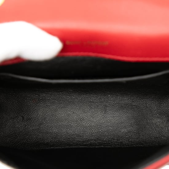 Pre-owned Small Lambskin Monogram Vicky Chain Bag - Image 4