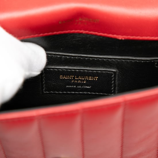 Pre-owned Small Lambskin Monogram Vicky Chain Bag - Image 5
