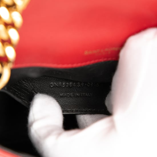 Pre-owned Small Lambskin Monogram Vicky Chain Bag - Image 6