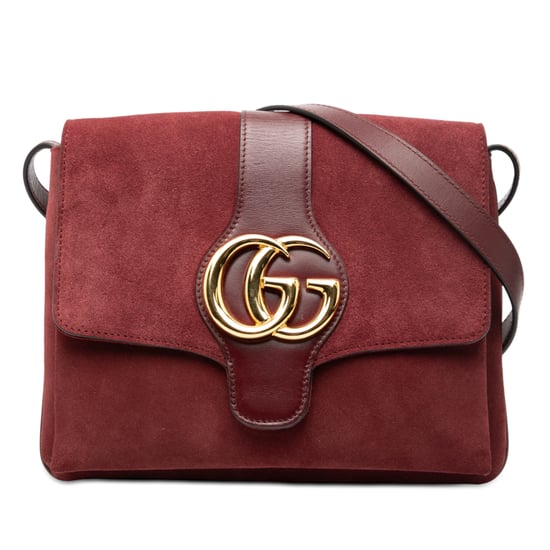 Pre-owned Medium Suede Arli Crossbody - Image 1