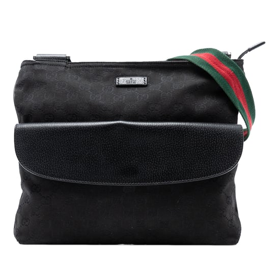 Tweedehands Gg Canvas Web Schoudertas - Image 1
