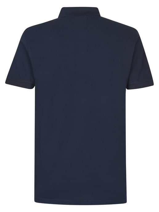 Petrol Industries - Heren Klassieke Polo Dolphin - Blauw - Image 2