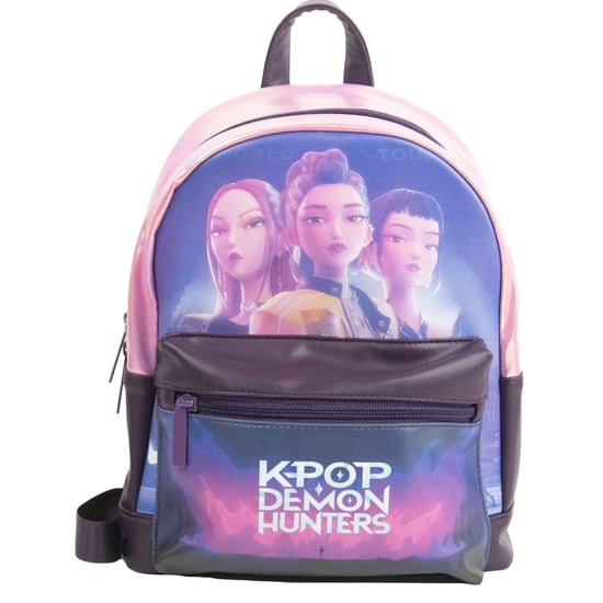 K-Pop Demon Hunters Huntrix Mode Rugzak (Paars/Wit) - Image 1