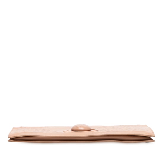 Pre-owned Nappa Embossed Intrecciato Turnlock Clutch - Image 3