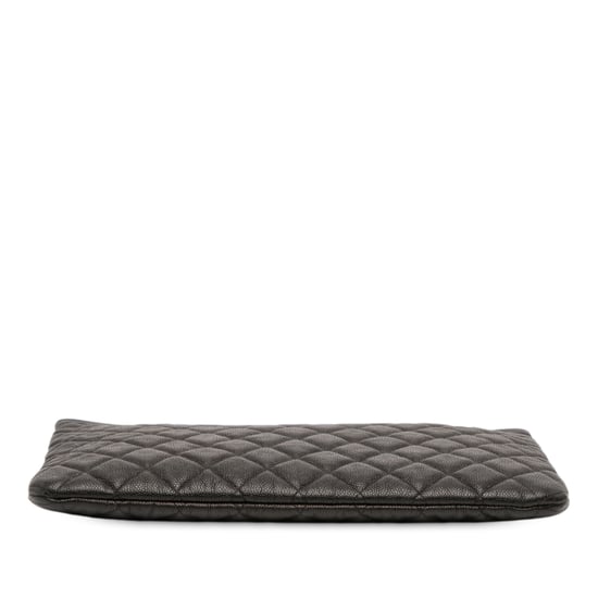 Tweedekans Medium Gequilt Caviar Boy O Case Clutch - Image 3