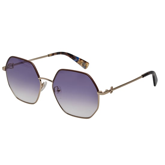 Women's Hexagonal Metal Sunglasses LO140SL - Image 5