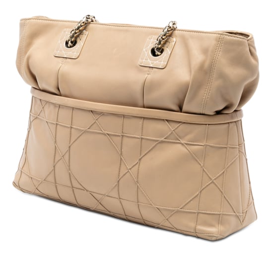 Tweedehands Lamsleer Cannage Granville Chain Tote - Image 2