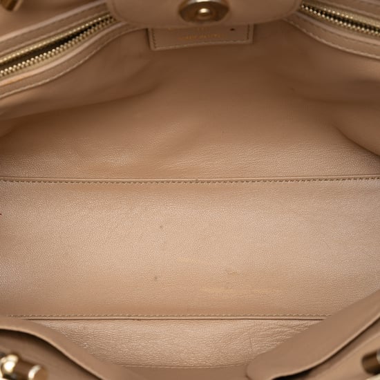 Tweedehands Lamsleer Cannage Granville Chain Tote - Image 4