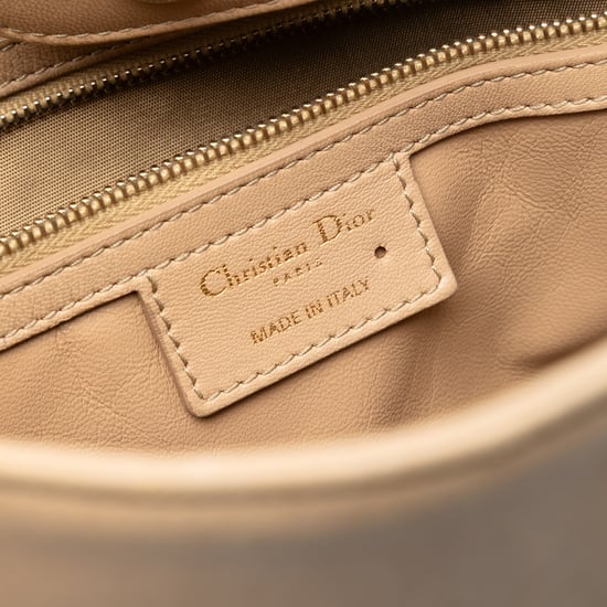 Tweedehands Lamsleer Cannage Granville Chain Tote - Image 5