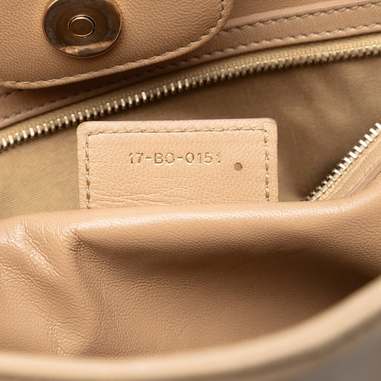 Tweedehands Lamsleer Cannage Granville Chain Tote - Image 6