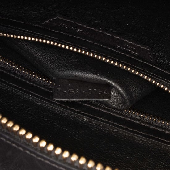 Pre-owned Mini Tricolor Felt Wool And Calfskin Luggage Tote - Image 6