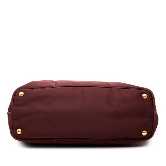 Tweed handschoen Tessuto Canapa Logo Tote - Image 3