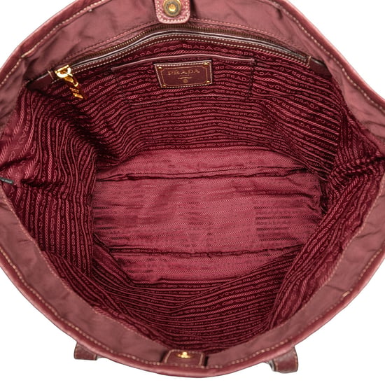 Tweed handschoen Tessuto Canapa Logo Tote - Image 4