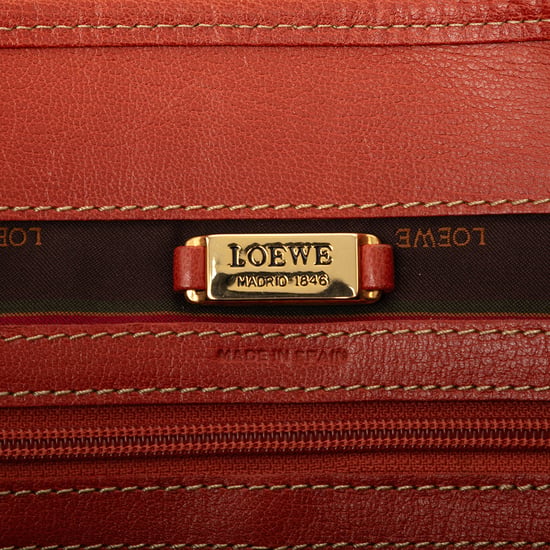 Pre-owned Leather Velazquez Twist Tote - Image 5