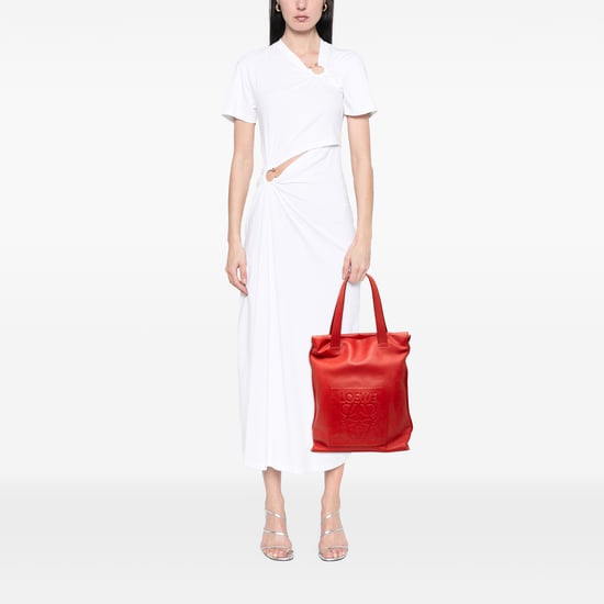 Pre-owned Leather Anagram Shopper Tote - Image 1