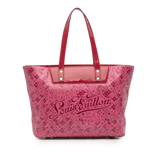 Pre-owned Takashi Murakami Coated Canvas Cosmic Blossom Tote Pm - Image 1