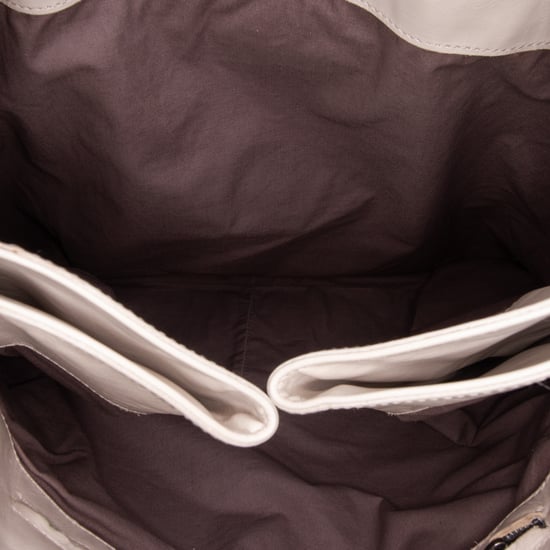 Pre-owned Leather Intrecciato Side Zip Tote - Image 4