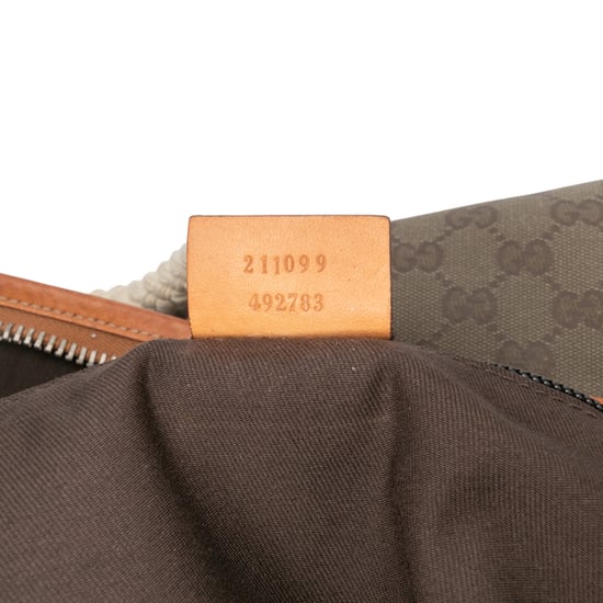 Begagnad Gg Canvas Rep Tote - Image 6