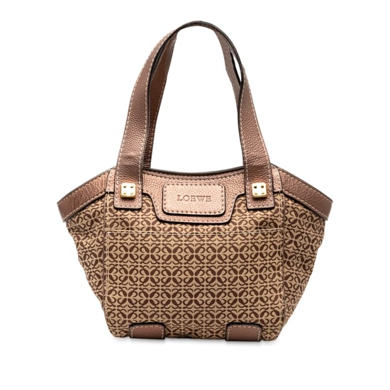 Pre-owned Anagram Canvas Tote - Image 1