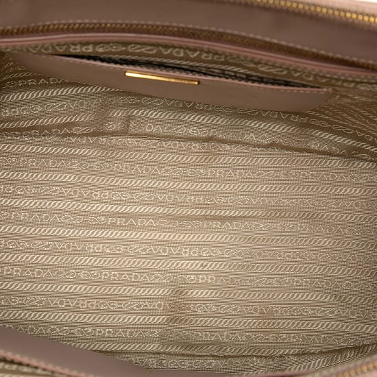 Pre-owned Large Saffiano Lux Galleria Double Zip Tote - Image 4