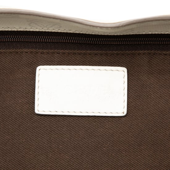 Pre-owned Anagram Perforated Coated Canvas Tote - Image 5