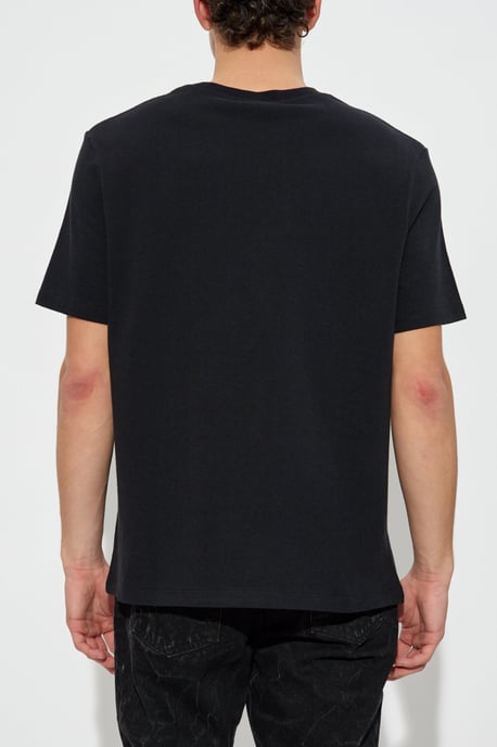 Small Embroidered Logo T-Shirt in Black - Image 3