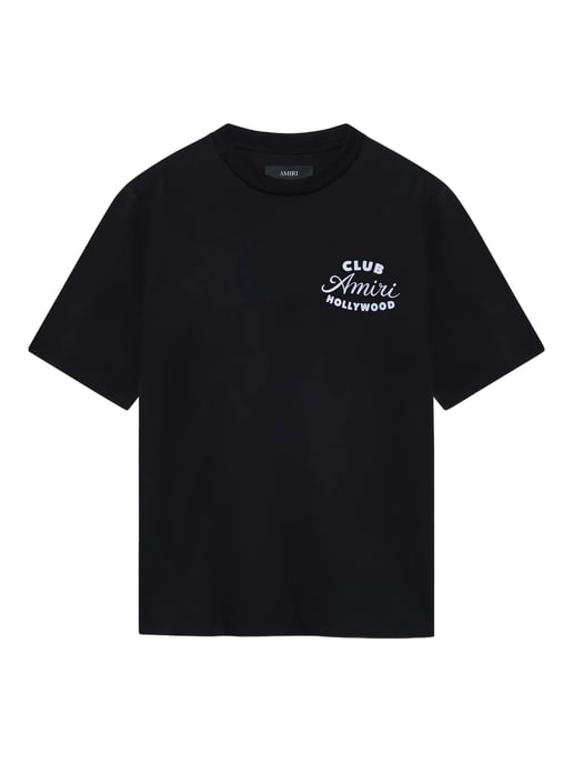 Club Logo T-Shirt in Black - Image 2