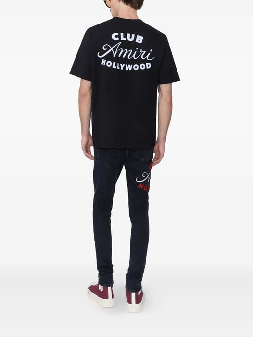 Club Logo T-Shirt in Black - Image 3