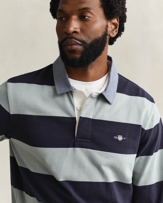 10 Regular Fit Rugger in Dark Grey - Image 3