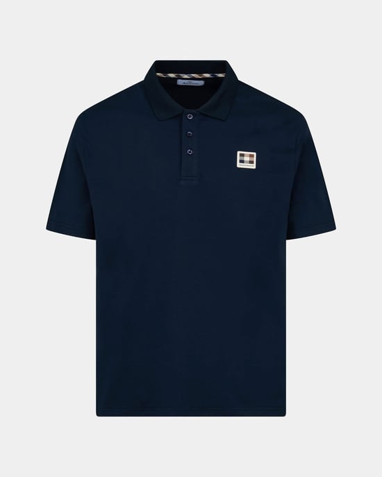 Polo Shirt in Dark Blue - Image 1