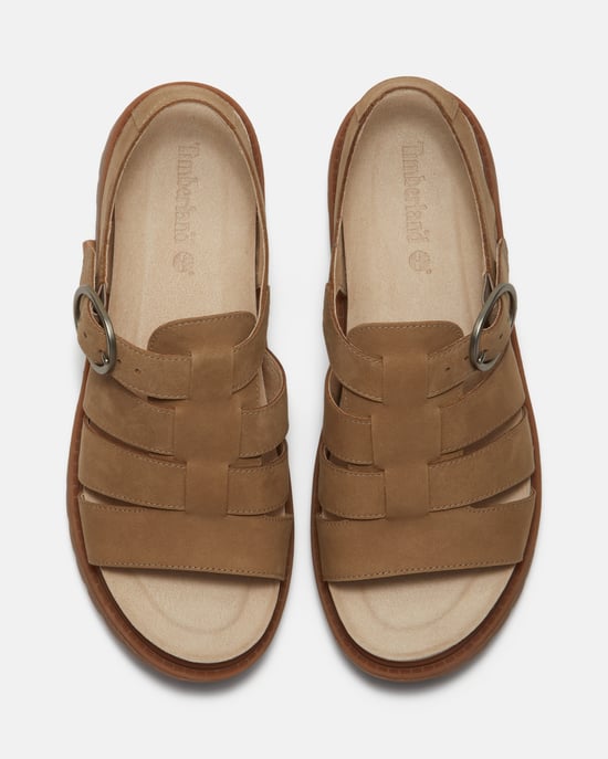 Clairemont Way Fisherman Sandals in Tan - Image 2