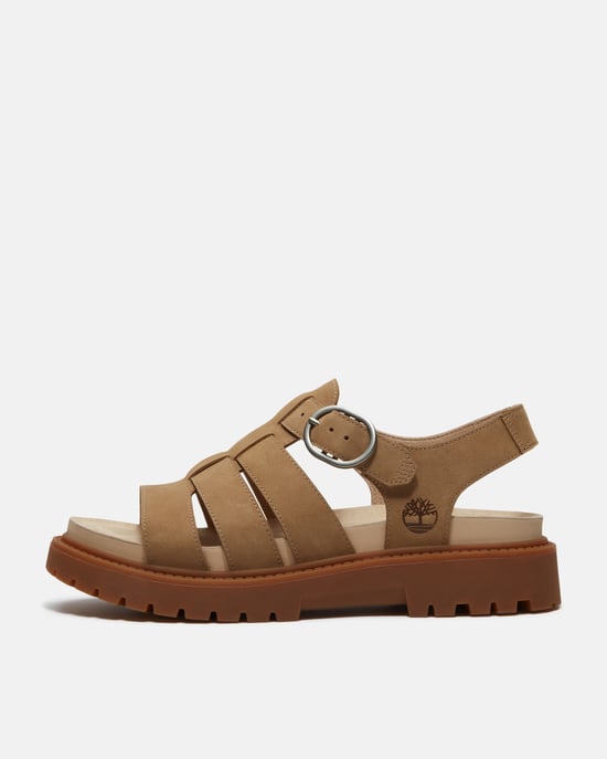 Clairemont Way Fisherman Sandals in Tan - Image 5