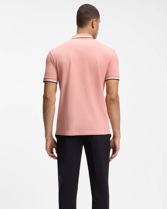 Paddy Polo Shirt in Pink - Image 2