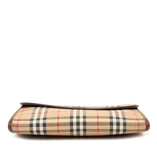 Pre-owned Haymarket Check Canvas Pouch - Image 3