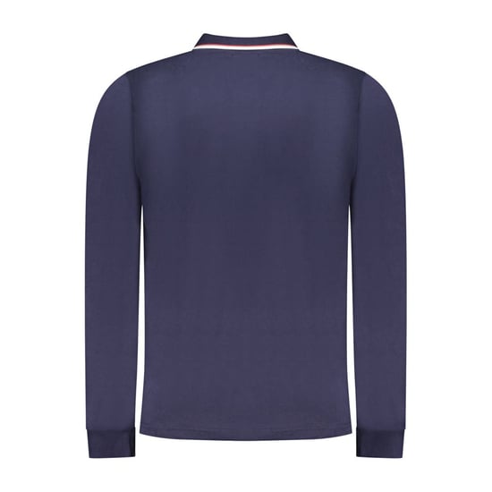 Noorwegen 1963 Blauw Katoenen Heren Polo Shirt - Image 2